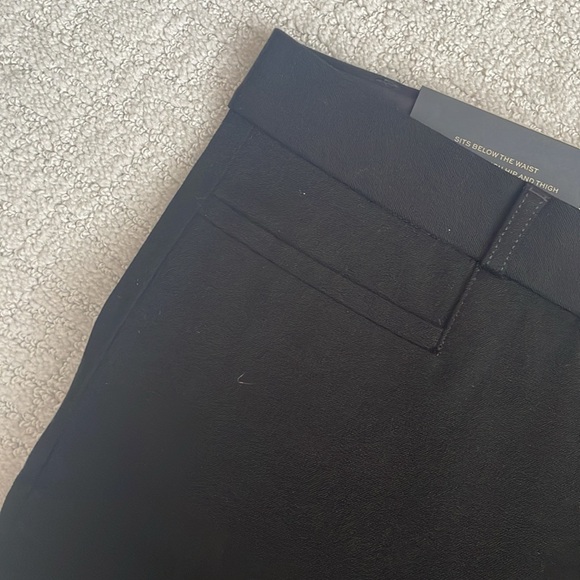 NWT Banana Republic Sloan Black Slacks Size 10 - Picture 3 of 9